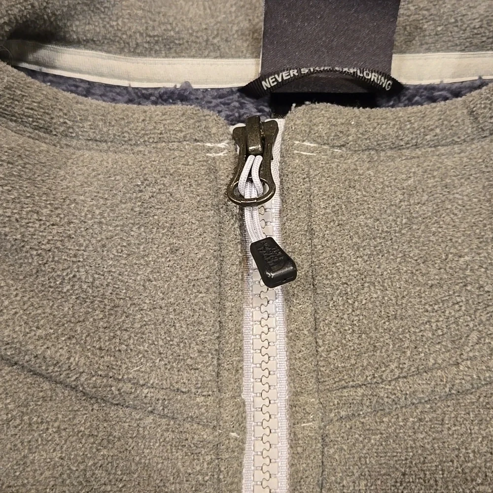 THE NORTH FACE CHIMBORAZO MEN'S FULL ZIP SHERPA LINED FLEECE JACKET. SIZE XL.
